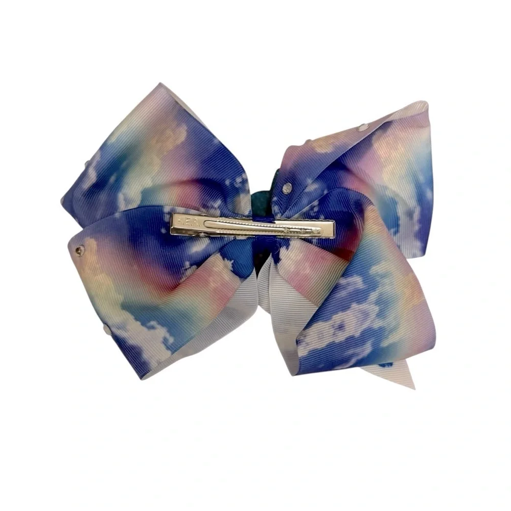 JoJo Siwa Clouds Print Unicorn Large Hair Bow Girls Hair